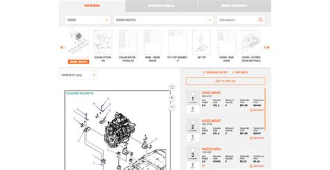 ditch witch sk850 parts